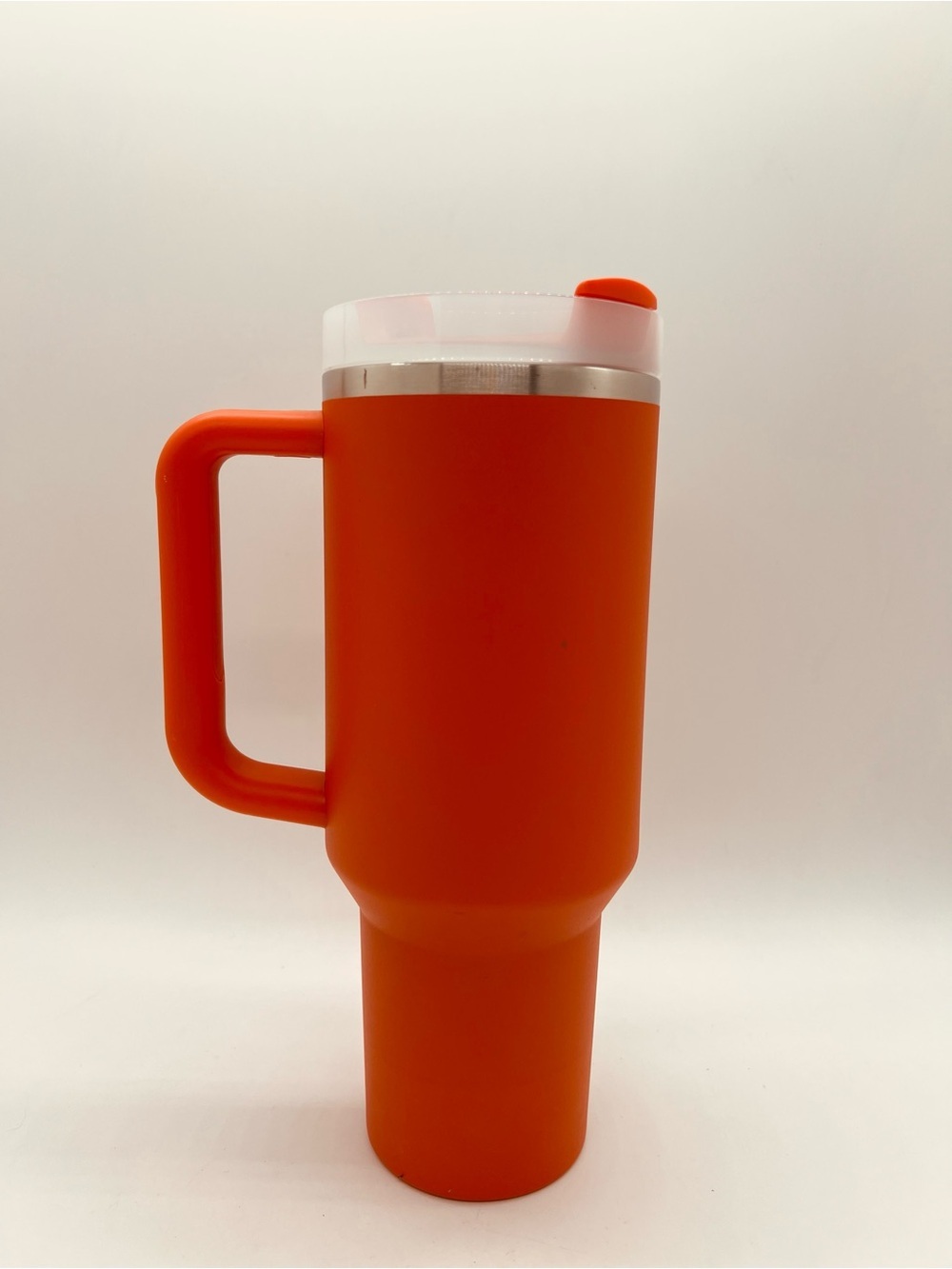 Stanley Bright Orange Travel Mug with Handle 40 ounces - Picture 4 of 13